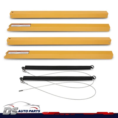 2-SIDED TRAILER TAILGATE LIFTGATE RAMP LIFT ASSIST SYSTEM 350 POUNDS YELLOW NEW Foto 1 de 4