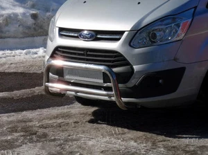 PARE BUFFLE FORD TRANSIT CUSTOM 13- HOMOLOGUE INOX 60MM - Bild 1 von 1