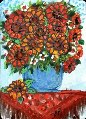 Arte popular vintage de Florida artista sureño desconocido son únicos en su tipo Foto 1 de 4