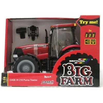 Britains Big Farm 42424 CASE IH 210 tractor 1:16 scale tractors toy 3 years+ - Image 1 of 4