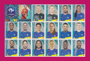 France National Team - Panini FIFA Women’s World Cup 2023 - 18 Stickers
