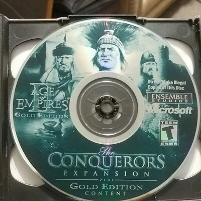 Age of Empires 2 Gold Ed. Expansion: The Conquerors-PC CD ROM-Rated T - Image 1 of 4