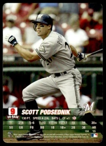 2005 MLB SHOWDOWN BASEBALL BREAK SET SCOTT PODSEDNIK - Picture 1 of 2