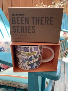 NEW WITH BOX STARBUCKS UNIVERSAL STUDIOS HOLLYWOOD MUG CUP BEEN THERE SERIES - Picture 1 of 6