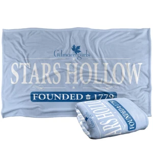 Gilmore Girls Stars Hollow Logo Silky Touch Super Soft Throw Blanket - Picture 1 of 8