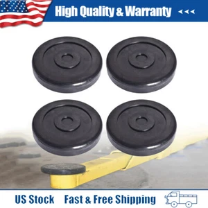 4-Pack Round Rubber Arm Pads Replacement for Bendpak Lift & Dannmar Lift 5715017 - Picture 1 of 6