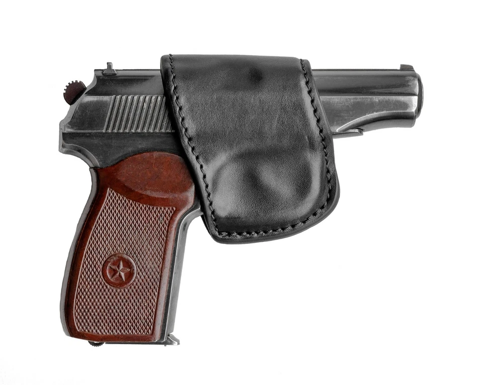 Belt (OWB) leather holster for Makarov pistol - Image 1 of 4