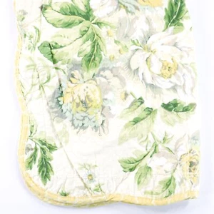 NEW Waverly Floral Dreams Spring King Pillow SHAM Yellow Flowers 21x36 NWOT - Picture 1 of 6