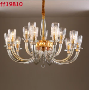 European Crystal Chandelier, Atmospheric Living Room Light, Minimalist Lmp - Picture 1 of 9