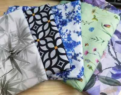 55'' Wide By Yards Retro Dress Material Soft Rayon Viscose Fabric Cotton - Image 1 of 4