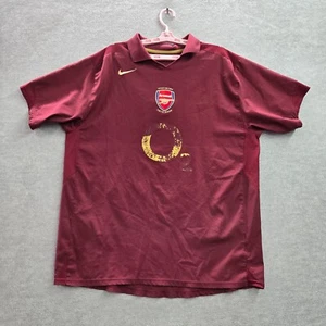 VINTAGE FC Arsenal Mens Jersey 2XL Red Logo Nike Home 2005/2006 READ - Picture 1 of 10