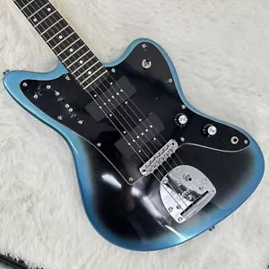 Blue Burst Jaguar Electric Guitar - Gloss Finish, Solid Basswood Body Maple Neck - Imagen 1 de 19