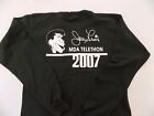 T-shirt téléthon Jerry Lewis MDA adulte manches longues moyennes '07 vert NEUF DERNIER