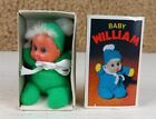 Vintage Baby William BABY DOLL (Green) 2.75