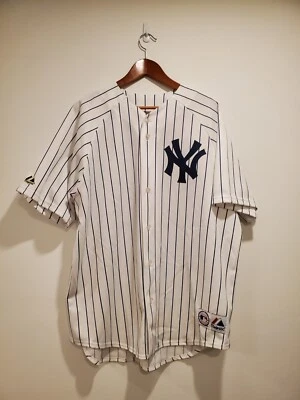 New York Yankees A Rod Alex Rodriguez #13 Mens Size XL Pinstripe Majestic MLB - Image 1 of 4