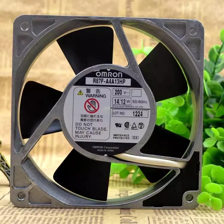 OMRON R87F-A4A13HP AC200V 14/12W 120*120*25MM Cooling Fan - Image 1 of 1