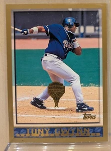1998 Topps DIAMONDBACKS INAUGURALE #1 Tony Gwynn Padres HOF RARO PARALLELO - Foto 1 di 2