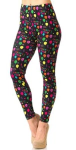 Creamy Soft Party Time Leggings - Picture 1 of 6