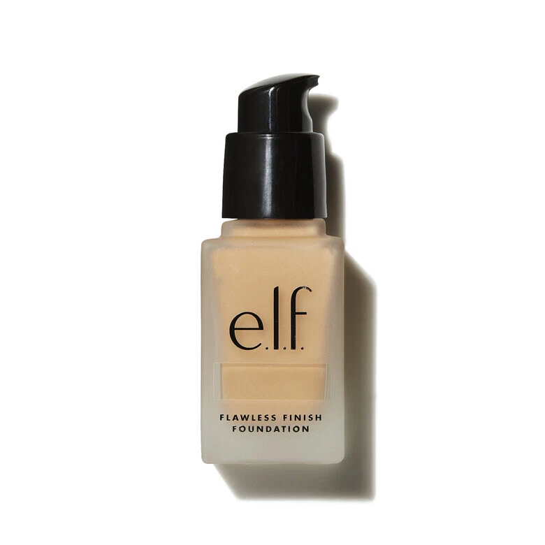 e.l.f. Finish Foundation Improves Uneven Skin Tone Beige Color
