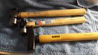 JOBLOT OF NEW BALL PEIN HAMMERS X 2 PLUS 1 DESCALE HAMMER ENGINEERS NEW TOOLS