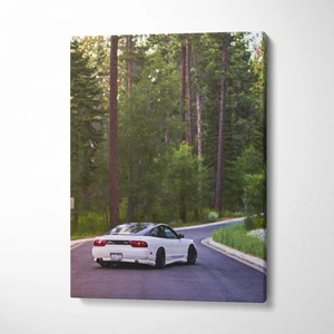 Nissan 240sx Type X High Resolution Museum Quality Vertical Car Canvas Print #00 - Picture 1 of 14