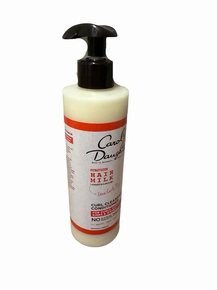 Carols Daughter Hair Milk Curl Cleansing Conditioner 12 oz NEW broken Cap - Image 1 of 1