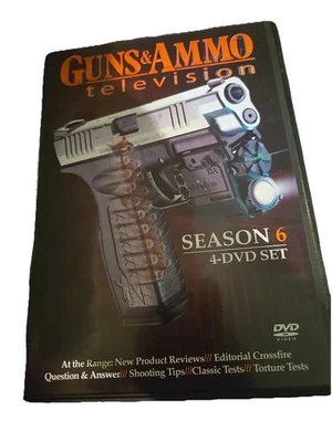 Guns & Ammo Television TV Season 6 4 Disc Set DVD Complete - Image 1 of 4