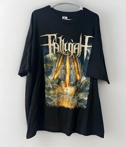 T-shirt uomo Fallujah Night Reveals Flesh Prevails taglia 2XL nera - Foto 1 di 9