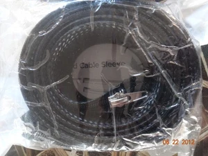 UpLift Desk Zipped Cable Sleeve 60" Black WMK010-LNG-BLK New - Afbeelding 1 van 2
