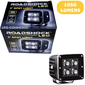 ROADSHOCK 3” LED Spotlight 1050 Lumens Off-Road Driving Light IP67 - Picture 1 of 2