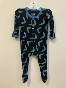 Kickee Hose Baby Sleeper schwarz Bumerangs Größe 3-6 Monate - Bild 1 von 3