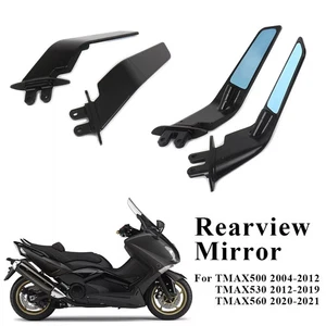 Adjustable Rearview Mirror For Yamaha T-MAX500/530/560 Wing type Aerodynamics - Picture 1 of 10