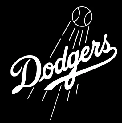Pegatina de vinilo blanca para ventana de auto de los Dodgers de Los Ángeles - ¡Varios tamaños disponibles! Foto 1 de 4