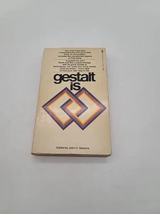 Gestalt is Fritz Perls Paperback Book by John O Stevens Therapy Life - Picture 1 of 4