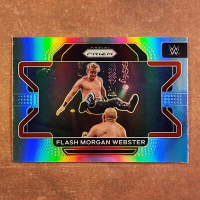 3-05-14 PWE . 2022 panini wwe prizm silver #13 flash morgan webster - Image 1 of 2