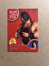 2001 FLEER ULTIMATE DIVA COLLECTION KANE KISS AND TELL INSERT CARD KT12
