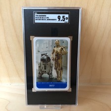 R2-D2 & C-3PO 1998 Harenberg Das Quiz Des 20 Jahrhunderts #2151 SGC 9.5