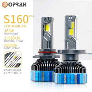 2X Lampadine LED Pro Faro Super Luminose Bianco 12000LM Hi/Lo H1 H4 H11 9005/9006 - Foto 1 di 24