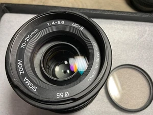 Sigma UC-II Zoom 70-210mm D 1:4-5.6 Lens Made in Japan - Picture 1 of 7