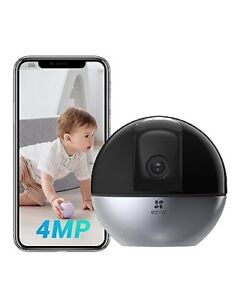 4MP Indoor Camera PTZ with AI Human Detection, 2K Pan Tilt Security, Baby/Pet...