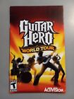 GUITAR HERO WORLD TOUR - Playstation 2 PS2 Authentic Manual Only