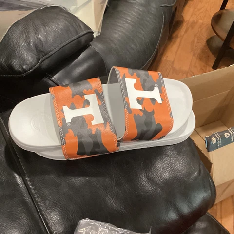 I slide  UT Tennessee Volunteers Slides Sandals Men Size 8 Vols NWOT J24 Cover