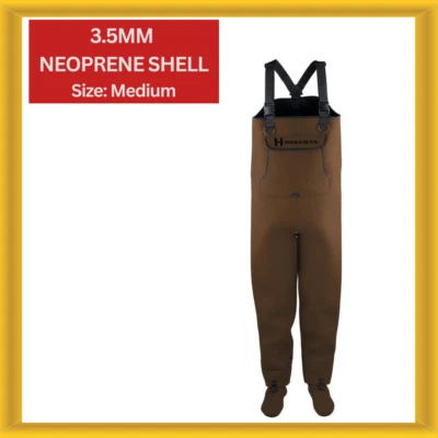 Hodgman Caster Neoprene Stocking Foot Chest Wader Size Medium Fishing Gear - Image 1 of 2