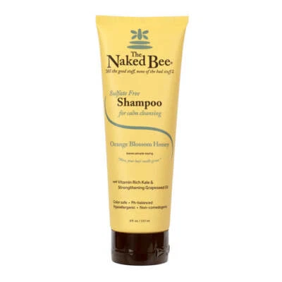 Naked Bee Sulfate Free Shampoo 8 Oz. - Orange Blossom Honey