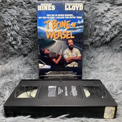 T Bone N Weasel VHS Tape 1992 Gregory Hines & Christopher Lloyd Rare Comedy Film - Image 1 of 4