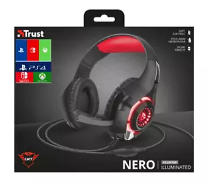 CUFFIE TRUST PER XBOX PS5 PS4 PC TABLET CON MICROFONO GAMING CONTROLLO VOLUME - Foto 1 di 12