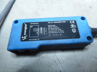 Wengler Reflex Measuring Sensor -- Analog output -- HN24MGV-P24 -- 100mm range  - Image 1 of 4