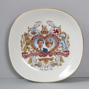 Royal Falcon Ironstone Plate Royal Wedding Charles And Diana 29th July 1981 - Picture 1 of 7