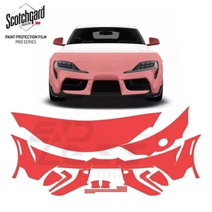 For Supra 2020-2024 FRONT KIT PRO Series PPF PreCut Paint Protection Film Clear - Picture 1 of 3