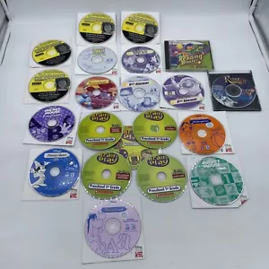 LOT 20 CD ROM LEARNING READING AND MORE PRESCHOOL KINDERGARDEN 1ST - Picture 1 of 9